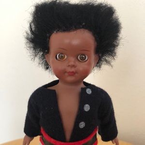 Vintage Fijian Policeman Doll